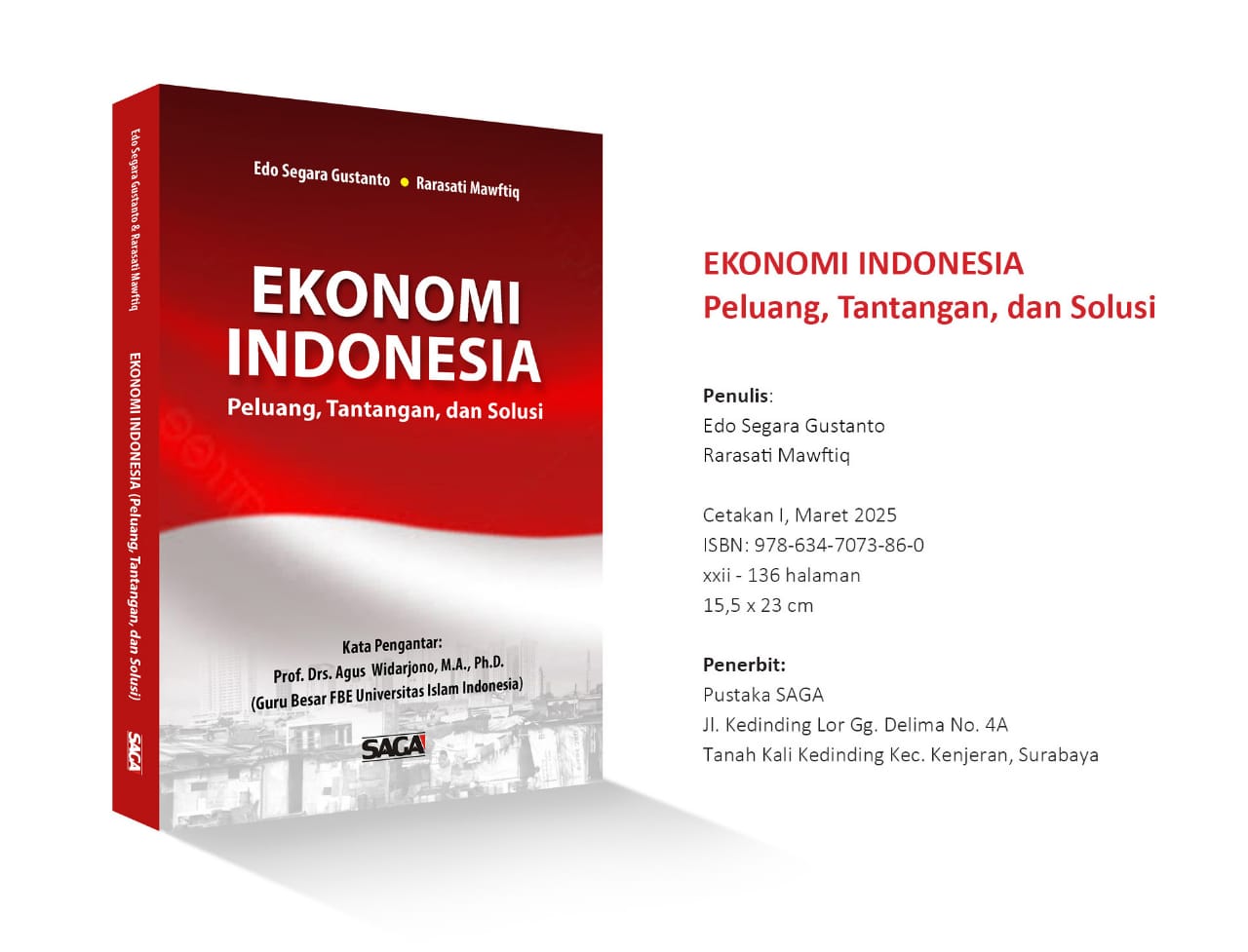 Dua Dosen FEBI IIQ An Nur Tulis Buku “Ekonomi Indonesia: Peluang, Tantangan dan Solusi”
