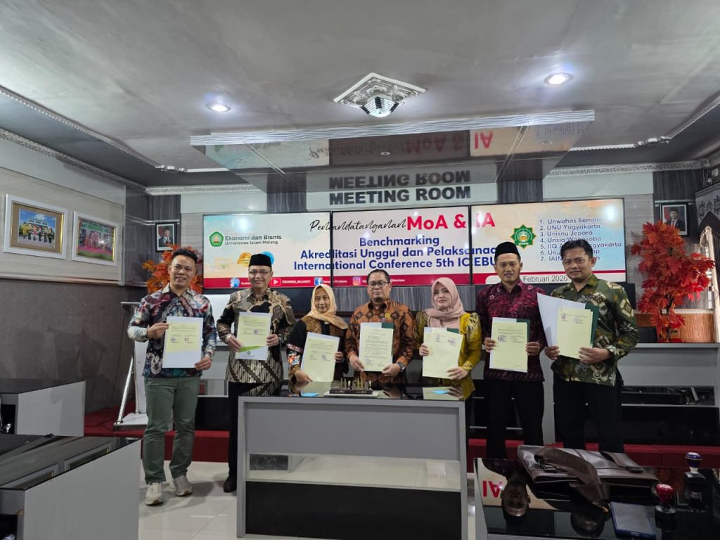 MOA dan IA FEBI IIQ An Nur - FEBI IIQ An Nur Lakukan MoA dan IA dengan UNISMA Malang, UNISNU Jepara, dan UNUGHA Cilacap
